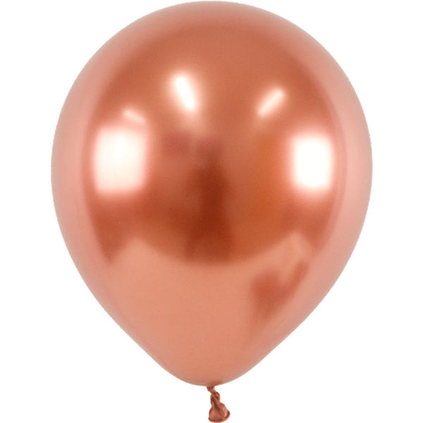 BALAO METALICO CROMADO Nº09 ROSE GOLD 25UN FESTCOLOR