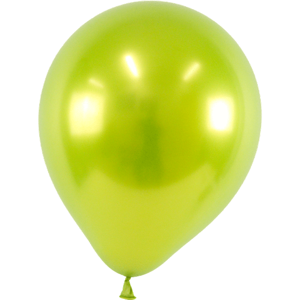 BALAO METALICO CROMADO Nº09 VERDE 25UN FESTCOLOR