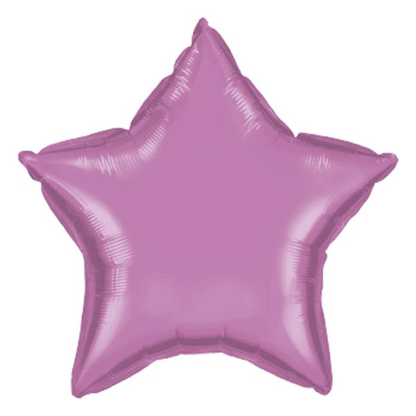 BALAO METALIZADO 10" ESTRELA ROSA BEBE UN CELEBRATOON