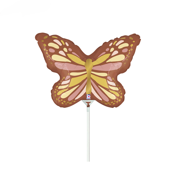 BALAO METALIZADO 14" BUTTERFLY UN CELEBRATOON