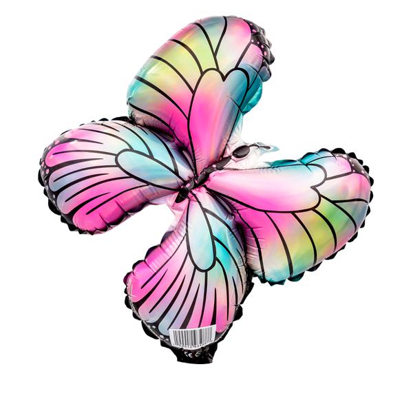 BALAO METALIZADO 14" BUTTERFLY UN CELEBRATOON