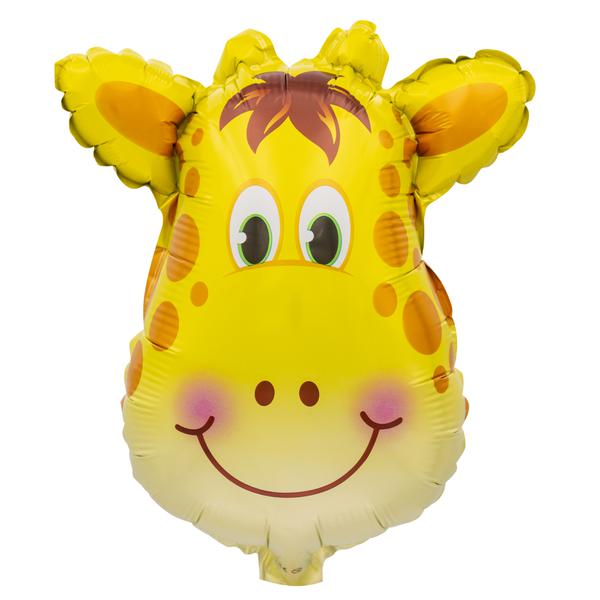 BALAO METALIZADO 14" CABECA DE GIRAFA UN CELEBRATOON