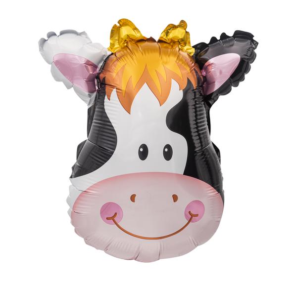 BALAO METALIZADO 14" CABECA DE VACA UN CELEBRATOON