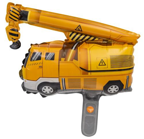 BALAO METALIZADO 14" GUINDASTE CRANE UN MEGATOON