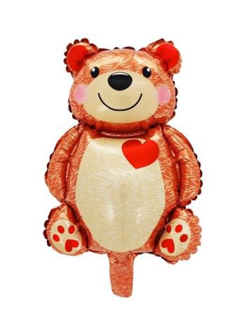 BALAO METALIZADO 14" MINI SHAPE TED LOVE UN MEGATOON