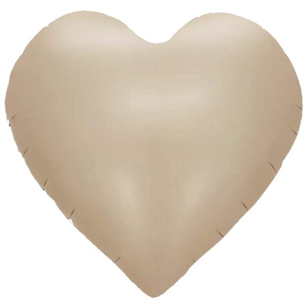 BALAO METALIZADO 18" CORACAO CARAMELO UN CELEBRATOON