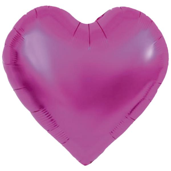 BALAO METALIZADO 18" CORACAO PINK UN CELEBRATOON