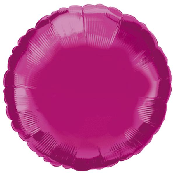 BALAO METALIZADO 18" REDONDO PINK UN CELEBRATOON