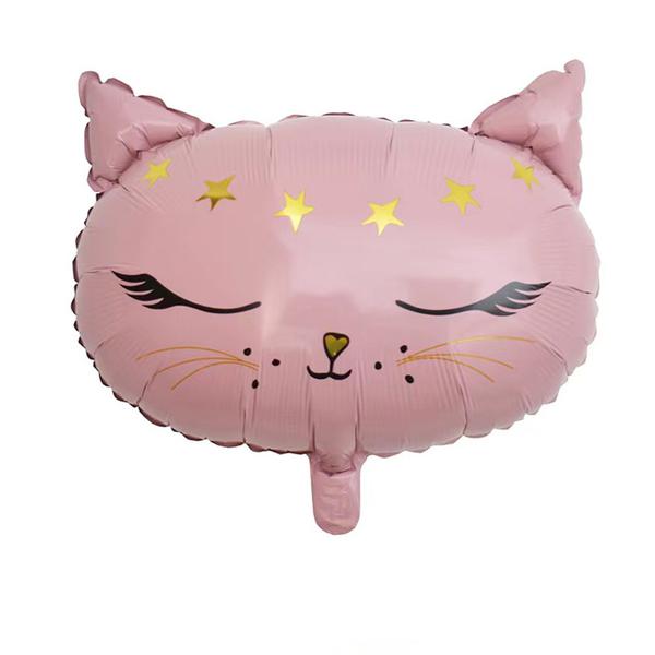 BALAO METALIZADO 19" GATO BRILHANTE UN CELEBRATOON