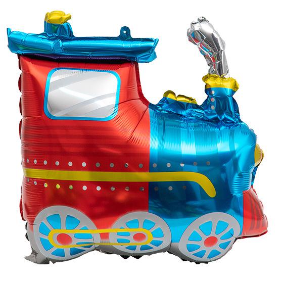 BALAO METALIZADO 24" TREM UN CELEBRATOON