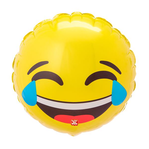 BALAO METALIZADO 45CM REDONDO RINDO UN SAO ROQUE