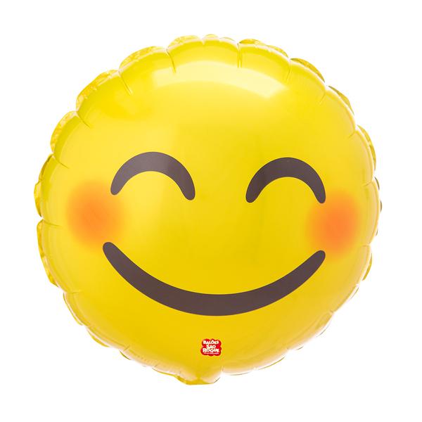 BALAO METALIZADO 45CM REDONDO TIMIDO UN SAO ROQUE