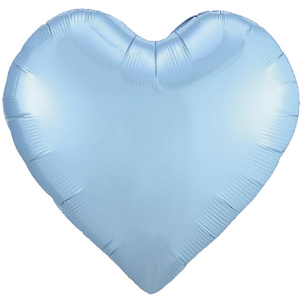 BALAO METALIZADO 5" CORACAO AZUL BEBE 3UN CELEBRATOON