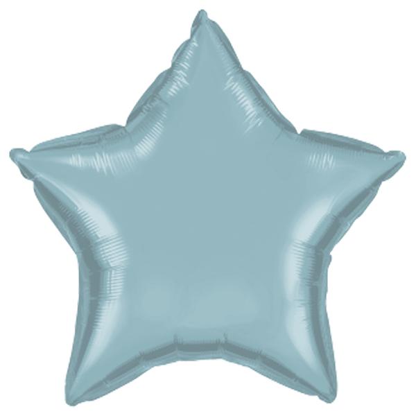 BALAO METALIZADO 5" ESTRELA AZUL BEBE 3UN CELEBRATOON