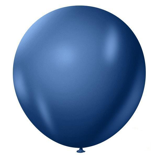 BALAO METALLIC Nº09 BALLOON AZUL 25UN SAO ROQUE