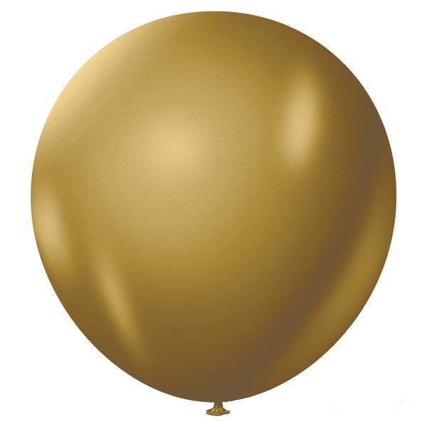 BALAO METALLIC Nº09  BALLOON DOURADO 25UN SAO ROQUE