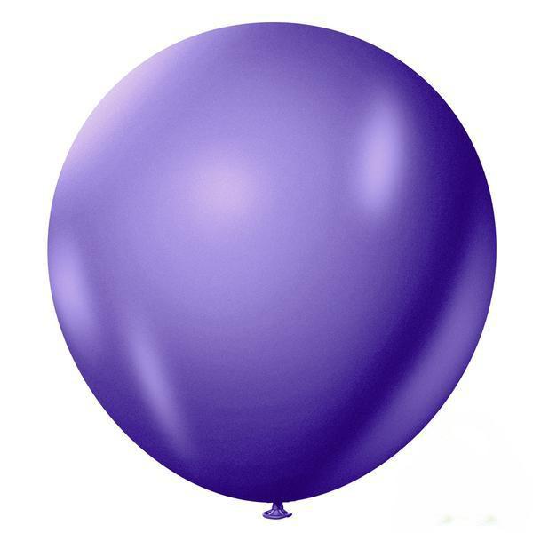 BALAO METALLIC Nº09  BALLOON ROXO 25UN SAO ROQUE