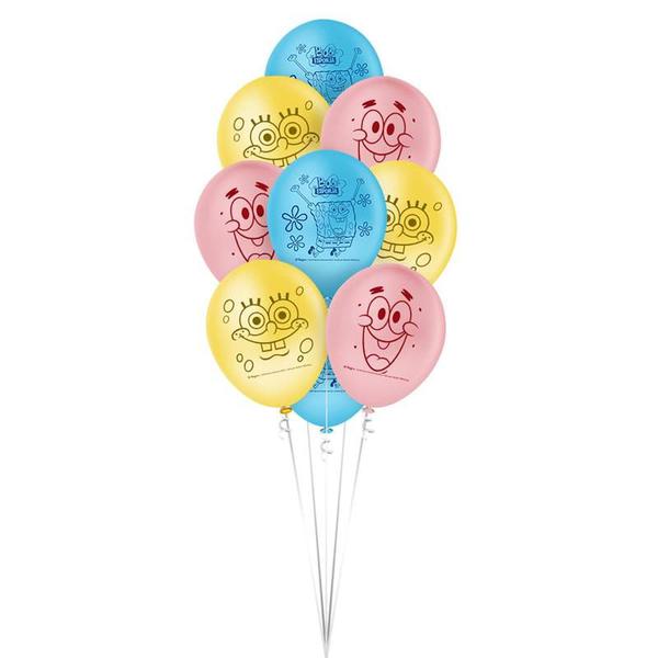 BALAO Nº09 BOB ESPONJA 25UN REGINA