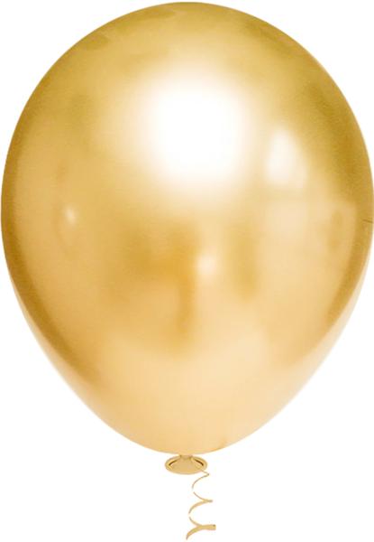 BALAO PLATINO REDONDO Nº05 OURO 25UN PIC PIC