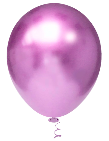 BALAO PLATINO REDONDO Nº09 VIOLETA 25UN PIC PIC