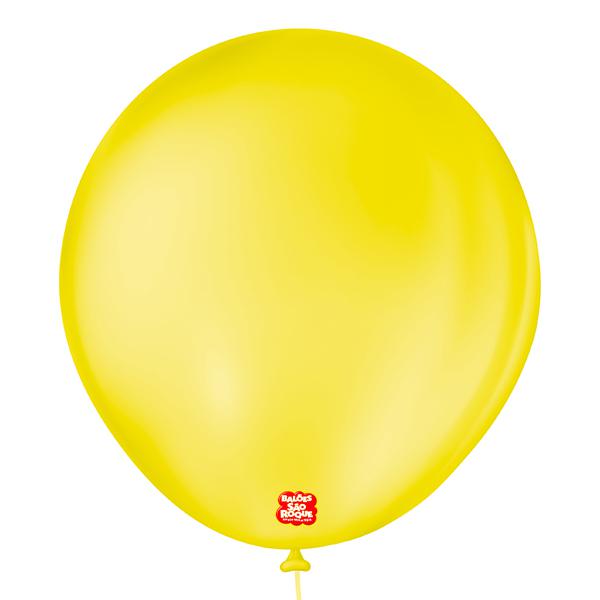 BALAO REDONDO Nº07 AMARELO CITRINO 50UN SAO ROQUE