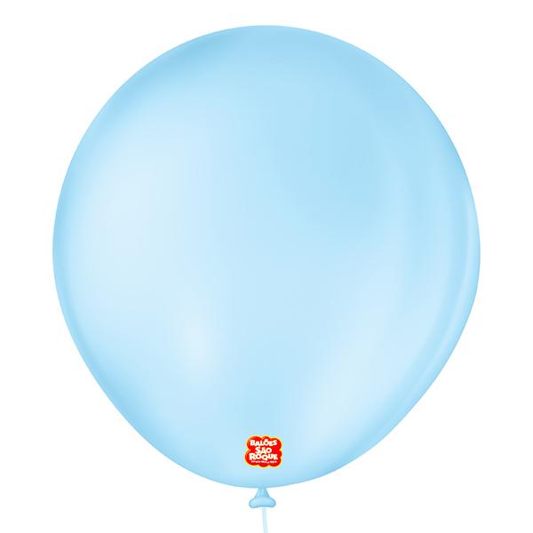 BALAO REDONDO Nº07 AZUL BABY 50UN SAO ROQUE