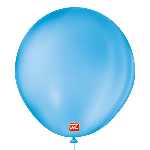 BALAO REDONDO Nº07 AZUL TURQUESA 50UN SAO ROQUE