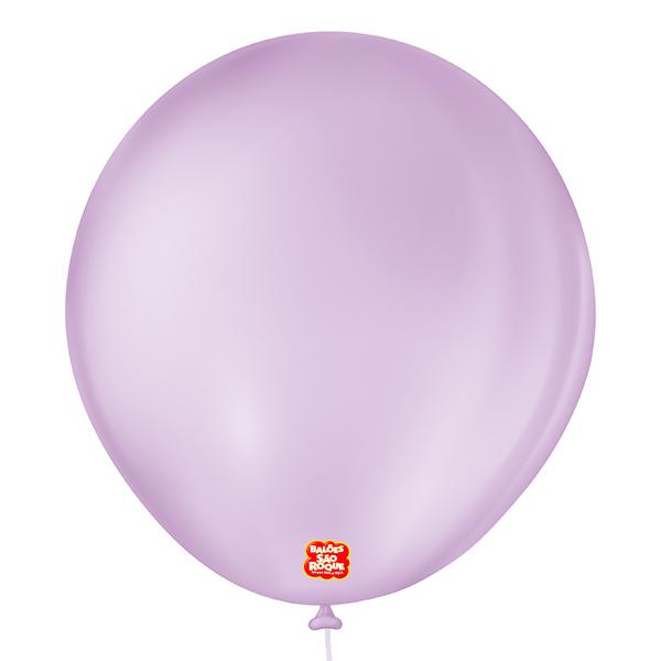 BALAO REDONDO Nº07 LILAS BABY 50UN SAO ROQUE