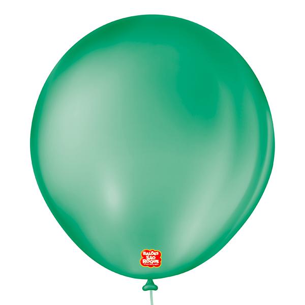 BALAO REDONDO Nº07 VERDE FOLHA 50UN SAO ROQUE