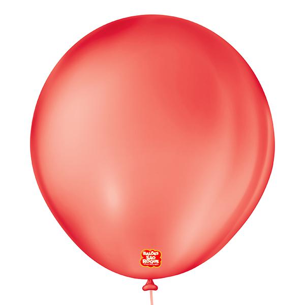 BALAO REDONDO Nº07 VERMELHO QUENTE 50UN SAO ROQUE