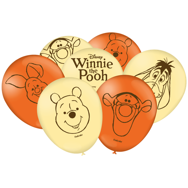 BALAO URSINHO POOH 25UN FESTCOLOR