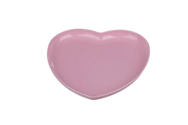 BANDEJA CORACAO ROSA BEBE UN MIRANDINHA