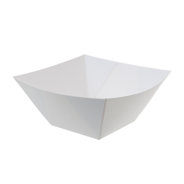 BANDEJA PAPEL 15CM BRANCO 3UN SILVER