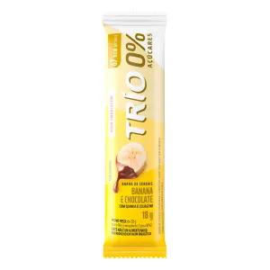 BARRA CEREAIS ZERO BANANA COM CHOCOLATE 3UN TRIO