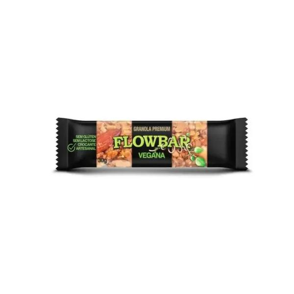 BARRA GRANOLA VEGANA PREMIUM 30G FLOWBAR
