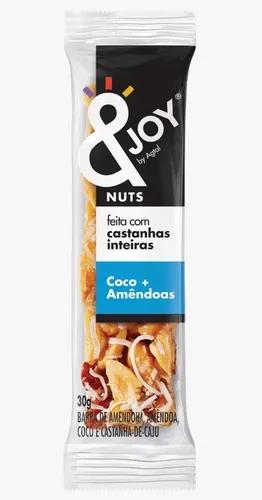 BARRA NUTS COCO E AMENDOA 30G & JOY