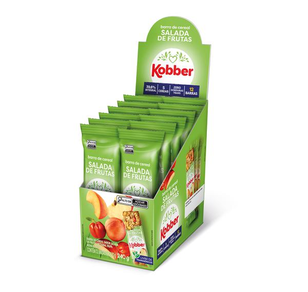 BARRA SALADA FRUTAS CLASSIC 12UN KOBBER
