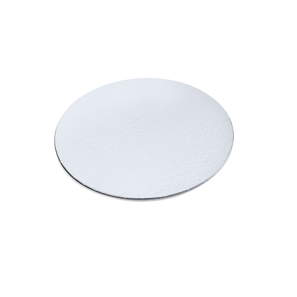 BASE LAMINADA REDONDA PRATA GK 23CM UN REGINA