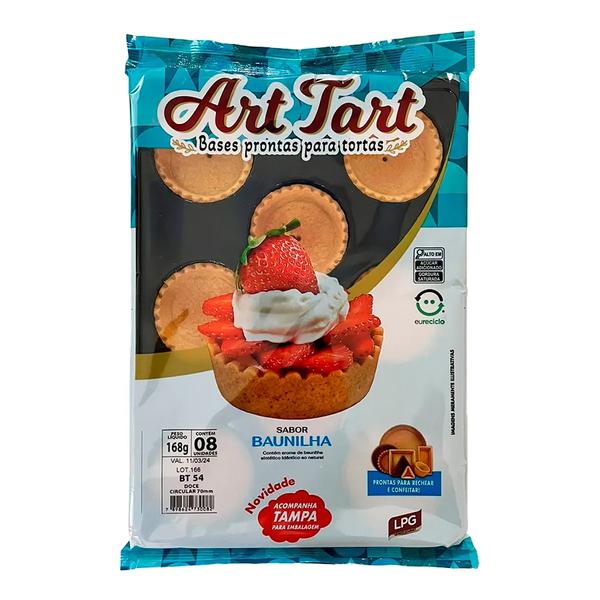 BASE TORTA DOCE CIRCULAR 70MM 8UN ART TART 168G