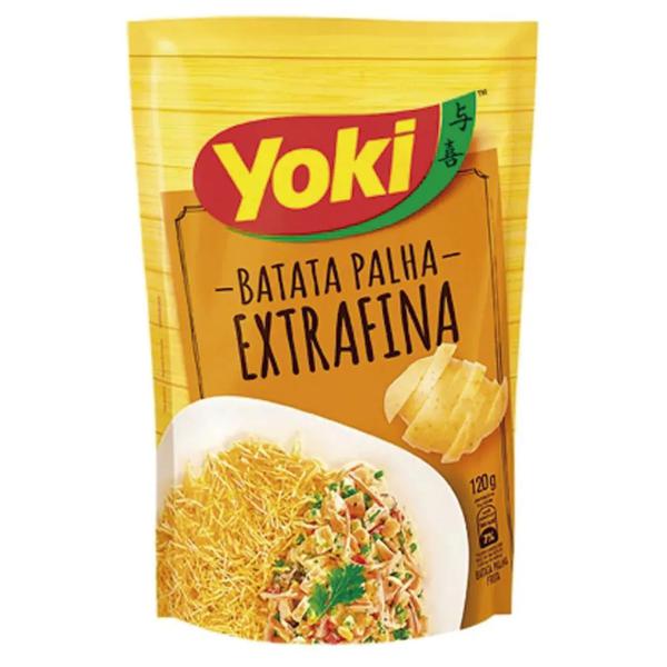 BATATA PALHA 120G EXTRA FINA YOKI