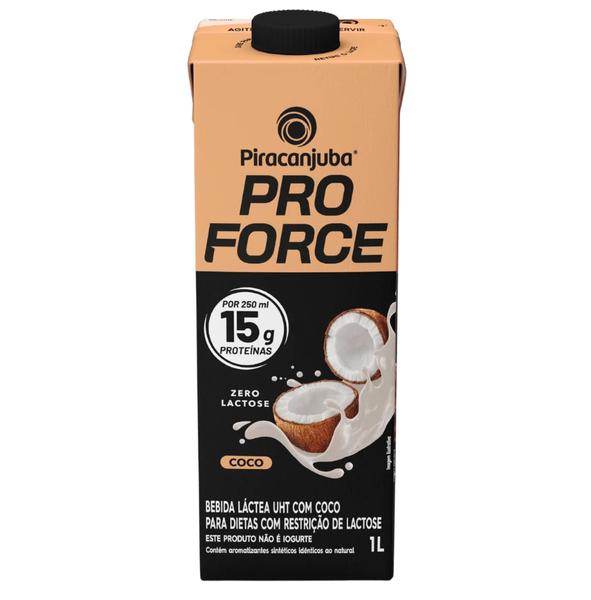 BEBIDA LACTEA ZERO LACTOSE WHEY 15G COCO 1L PIRACANJUBA