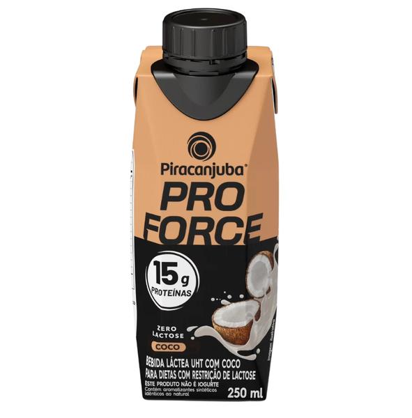 BEBIDA LACTEA ZERO LACTOSE WHEY 15G COCO 250ML PIRACANJUBA