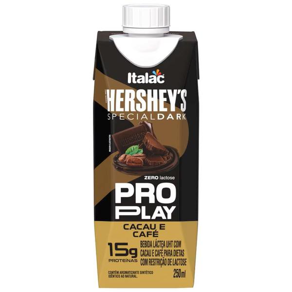 BEBIDA LACTEA ZERO LACTOSE WHEY 15G HERSHEY'S CACAU E CAFE  250ML ITALAC