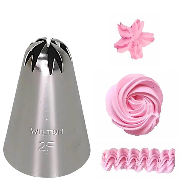 BICO CONFEITAR FLOR Nº2F UN WILTON
