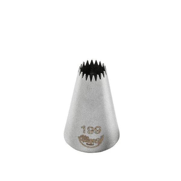 BICO PARA CONFEITAR PITANGA ABERTA ACO INOX 199 UN ALLONSY