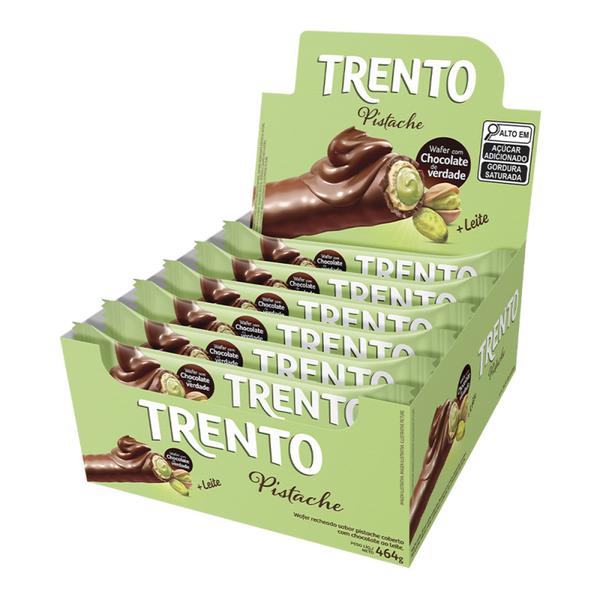 BIJU RECH TRENTO PISTACHE 16UN 464G PECCIN