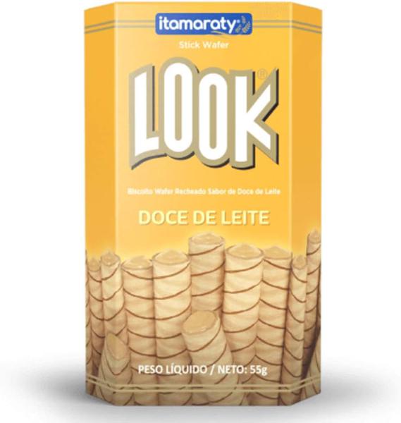 BIJU RECHEADO LOOK 55G DOCE DE LEITE ITAMARATY