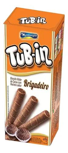 BIJU RECHEADO TUBIN BRIGADEIRO 48G MONTEVERGINE