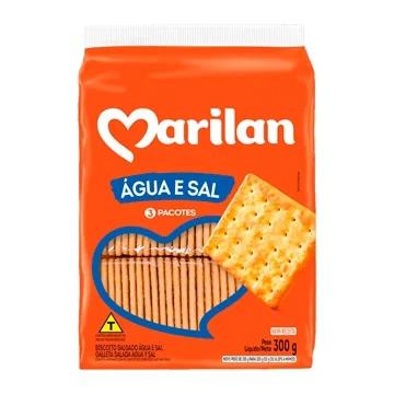 BISCOITO AGUA E SAL 300G MARILAN