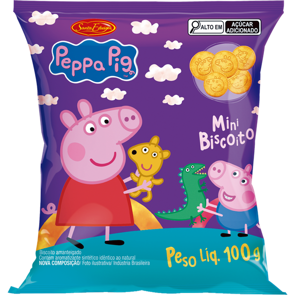 BISCOITO BUTTER COOKIES 100G PEPPA SANTA EDWIGES